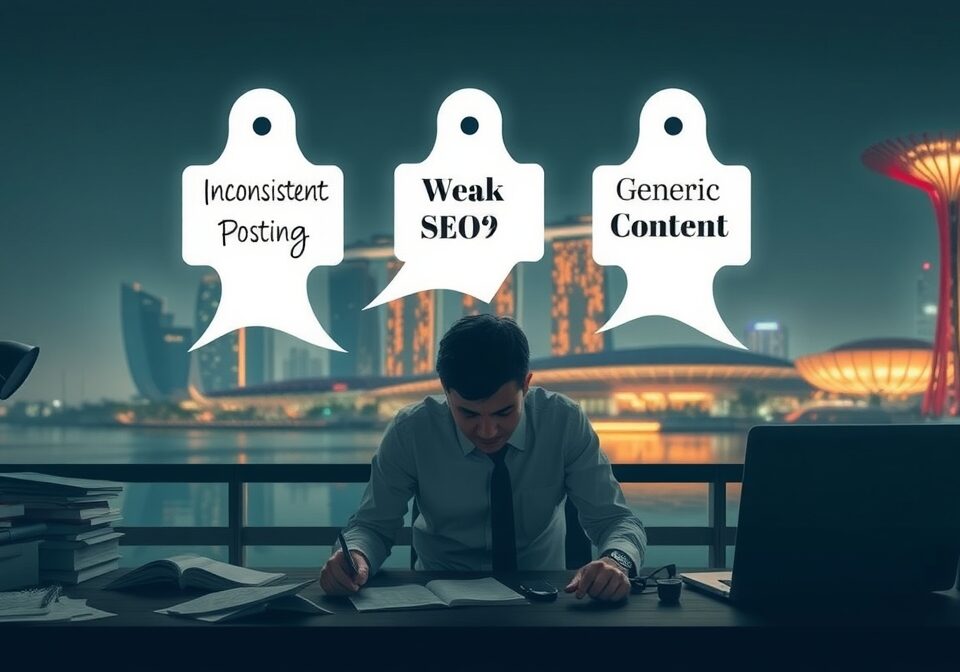 Top 3 Blogging Habits Holding Singapore Marketers Back