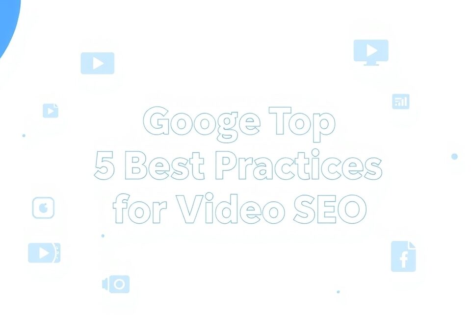 Google’s 5 Best Practices for Video SEO