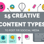 15 Creative Content Types to Post on Social Media [Infographic]