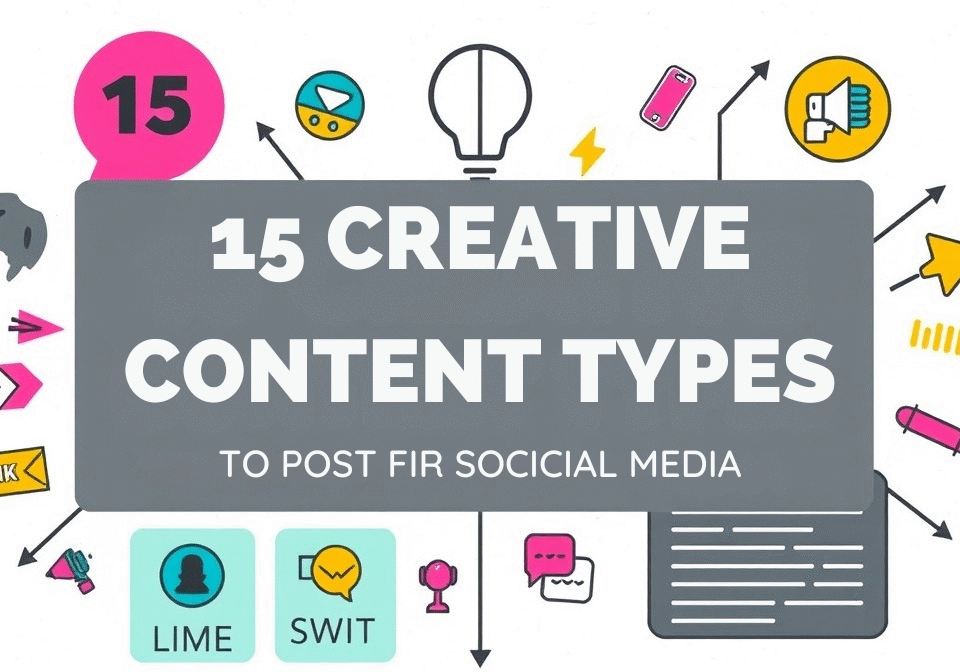 15 Creative Content Types to Post on Social Media [Infographic]