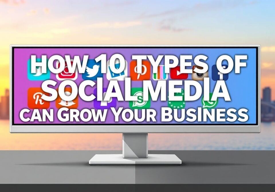 How 10 Types of Social Media Can Grow Your Business