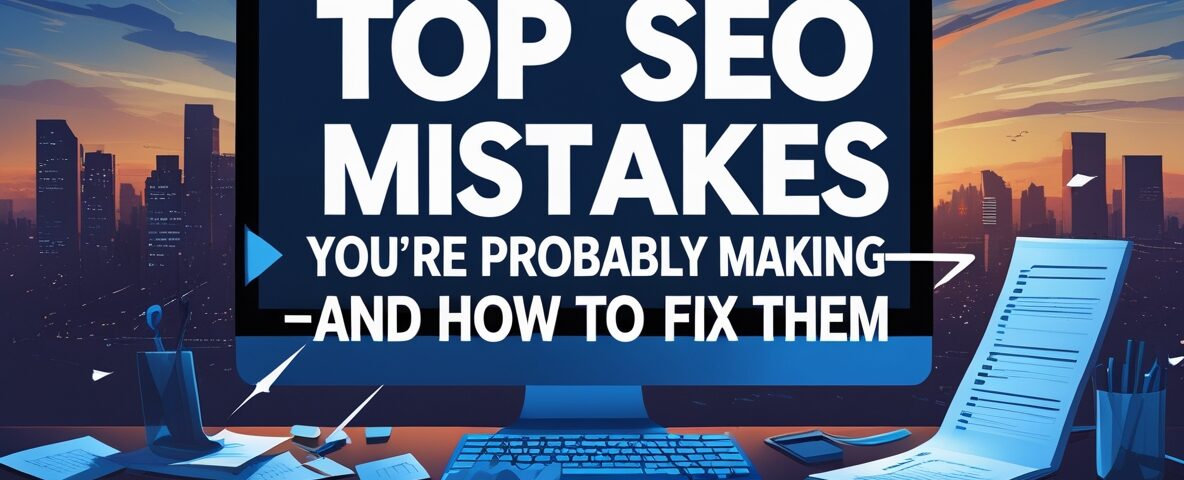 Top SEO Mistakes You’re Probably Making—And How to Fix Them