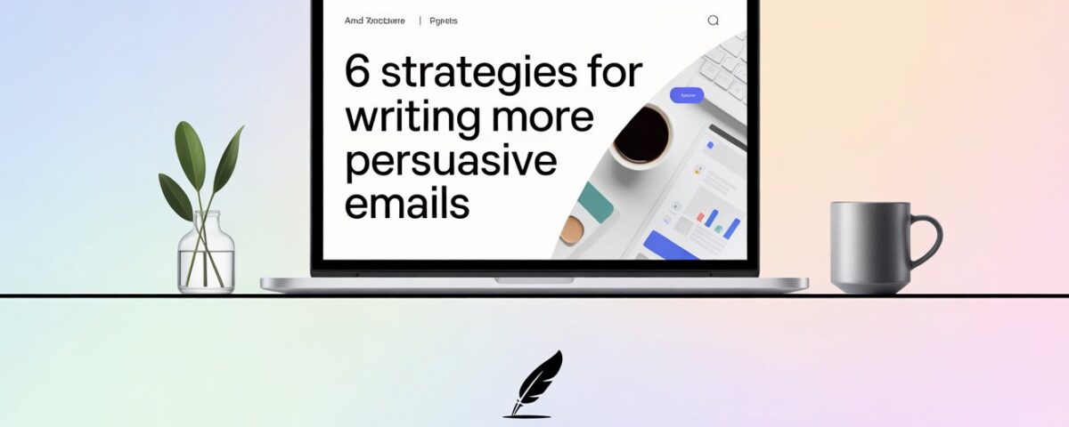 6 Strategies for Writing More Persuasive Emails