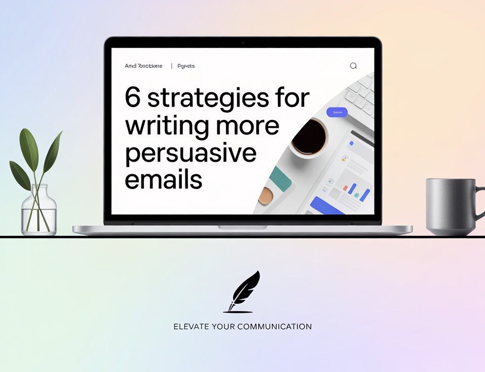 6 Strategies for Writing More Persuasive Emails