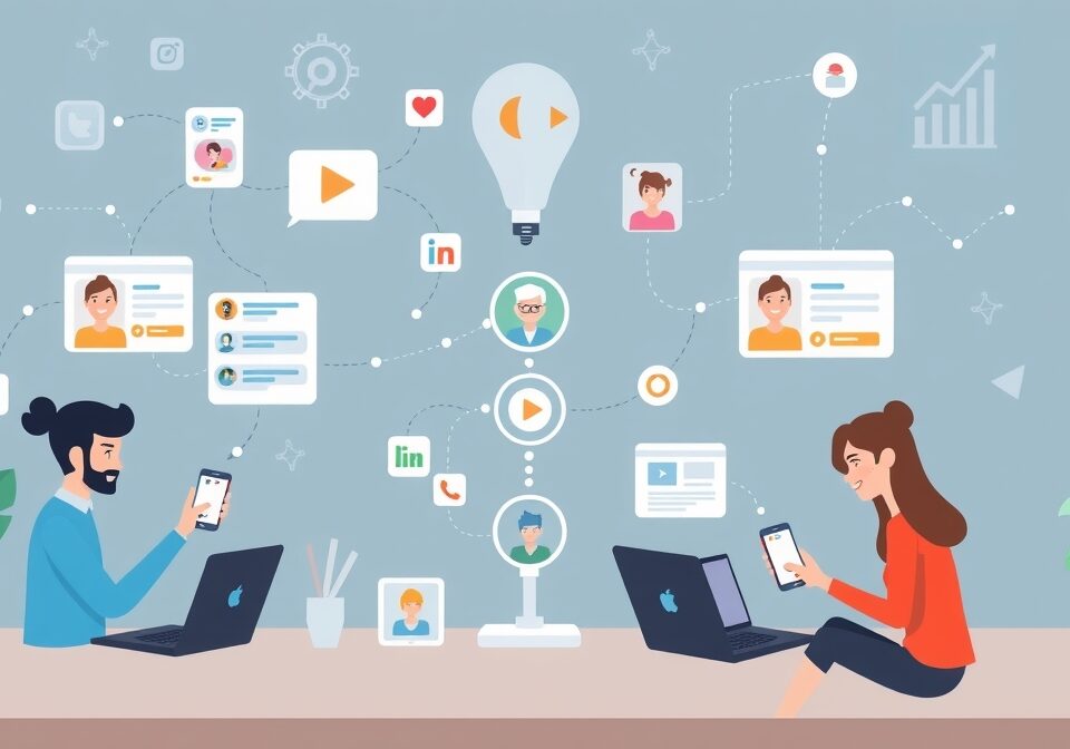 From Connections to Conversions: Leveraging Social Media for B2B Leads