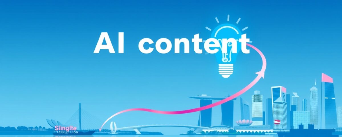 AI Content Generation Singapore: Smarter, Faster, Better Marketing