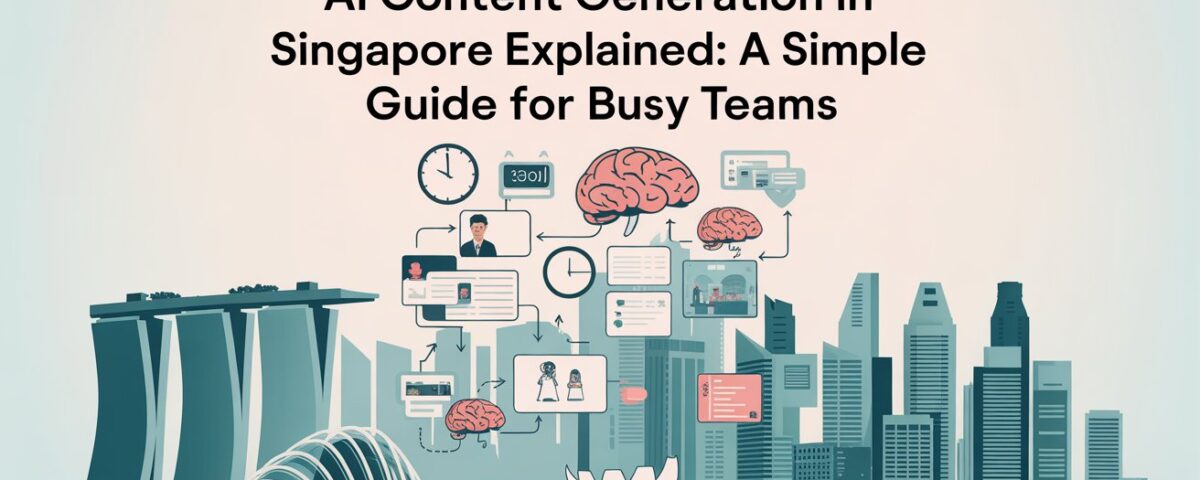 AI Content Generation in Singapore Explained: A Simple Guide for Busy Teams