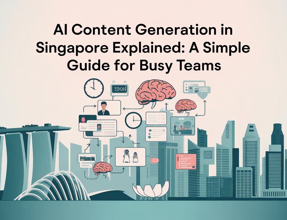 AI Content Generation in Singapore Explained: A Simple Guide for Busy Teams