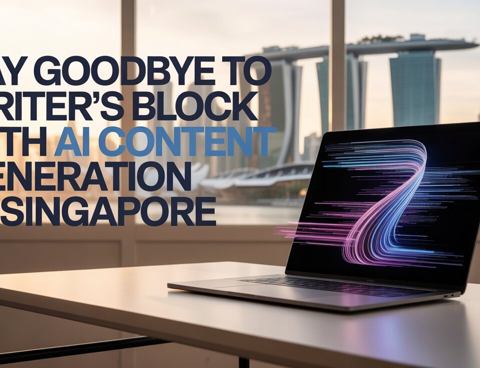 Say Goodbye to Writer’s Block with AI Content Generation in Singapore