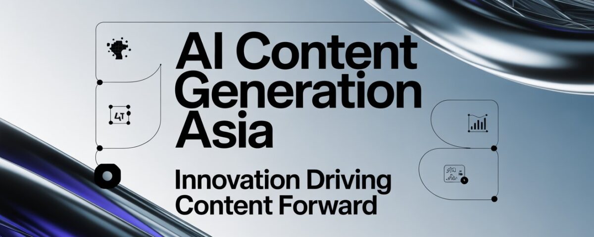 AI Content Generation Asia: Innovation Driving Content Forward AI Content Generation Asia: Innovation Driving Content Forward