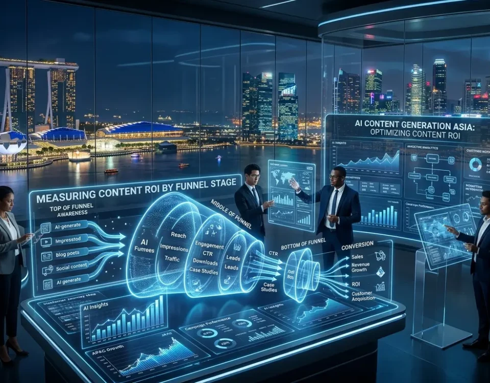 AI Content Generation Singapore: Measuring Content ROI by Funnel Stage