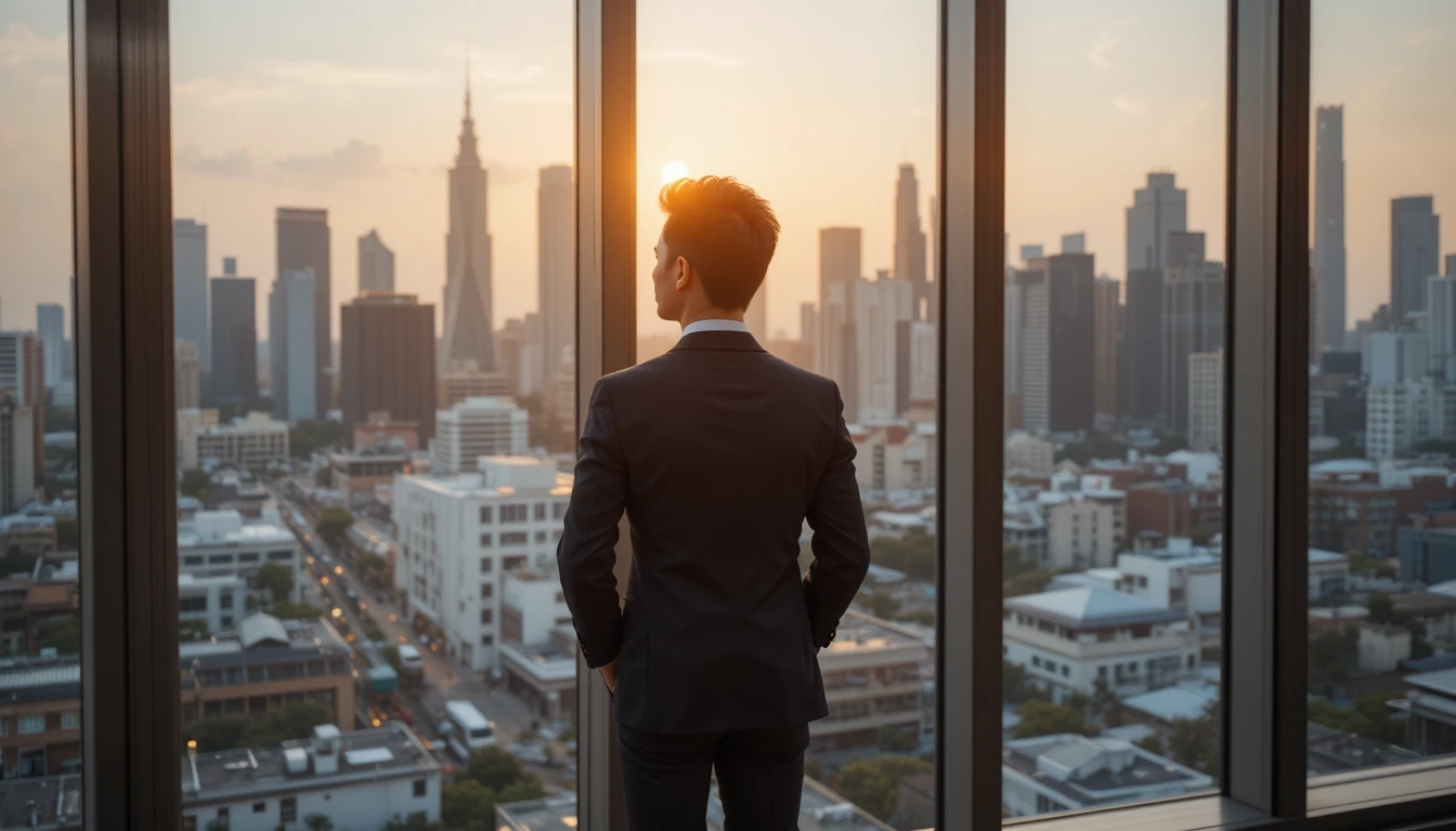 Singapore B2B business leader leveraging AI-powered marketing for competitive advantage