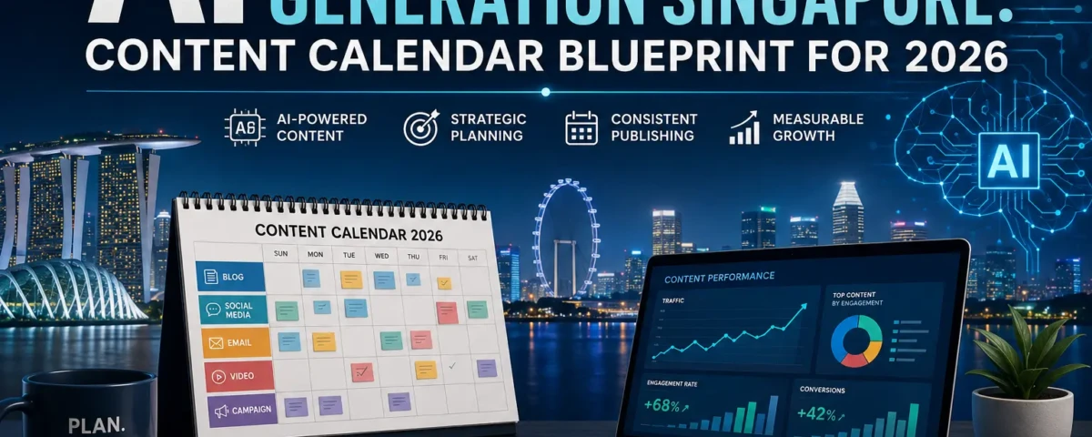 AI Content Generation Singapore: Content Calendar Blueprint for 2026