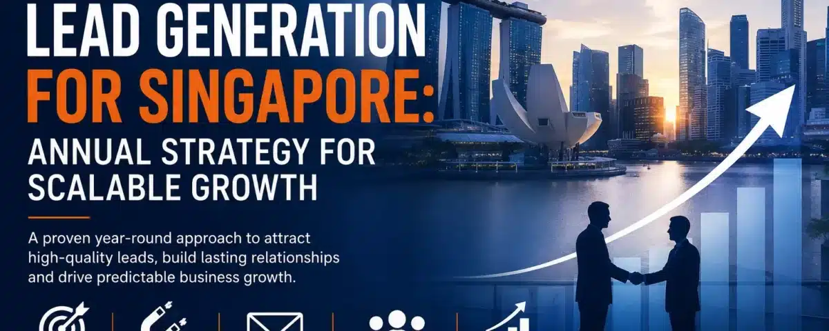 B2B Lead Generation for Singapore: Annual Strategy for Scalable Growth