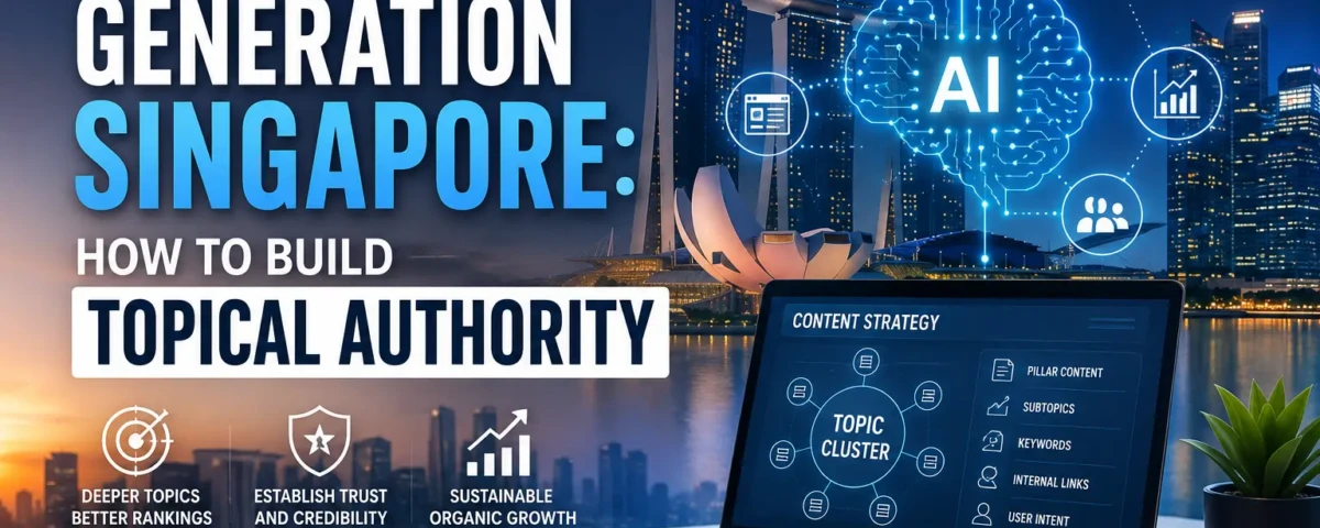 AI Content Generation Singapore: How to Build Topical Authority