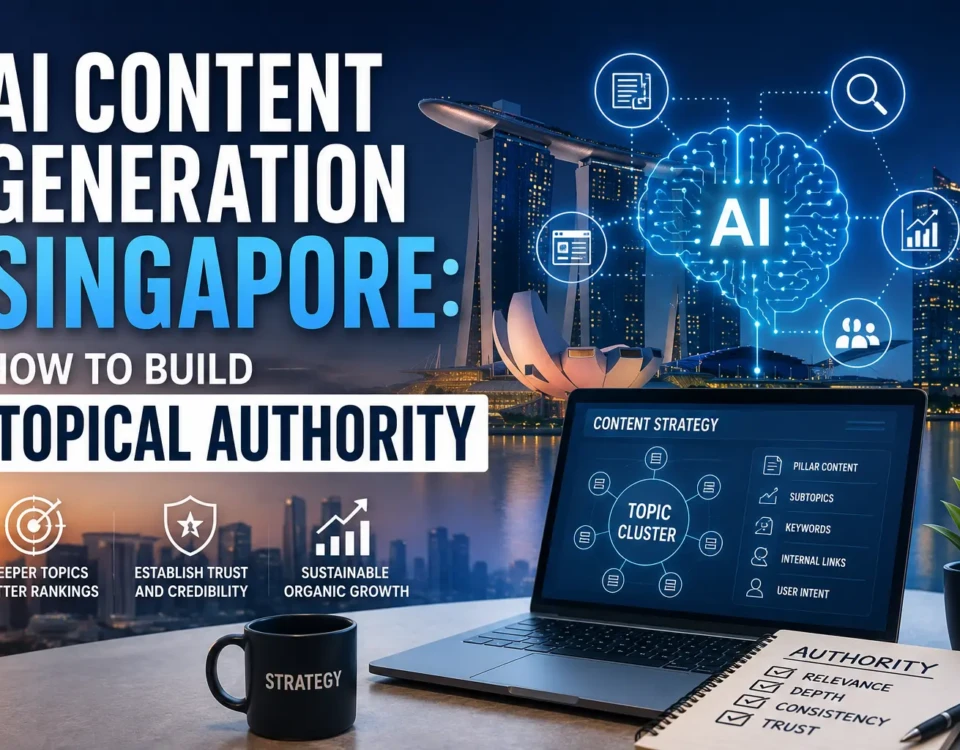 AI Content Generation Singapore: How to Build Topical Authority