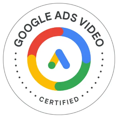 Google Ads Video Certified badge – iSmart Communications