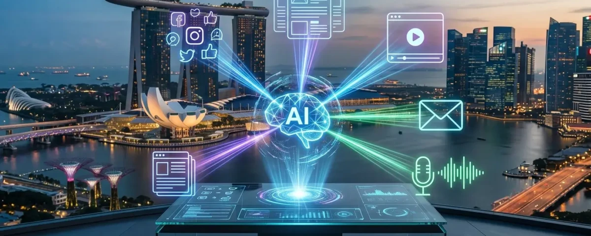 AI Content Generation Singapore: Multi-Channel Repurposing Framework