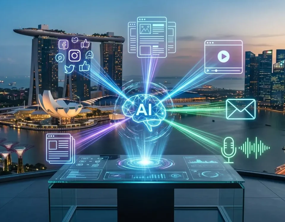 AI Content Generation Singapore: Multi-Channel Repurposing Framework