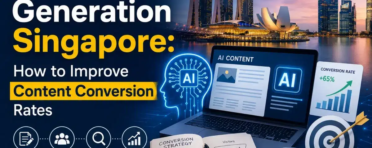 AI Content Generation Singapore: How to Improve Content Conversion Rates