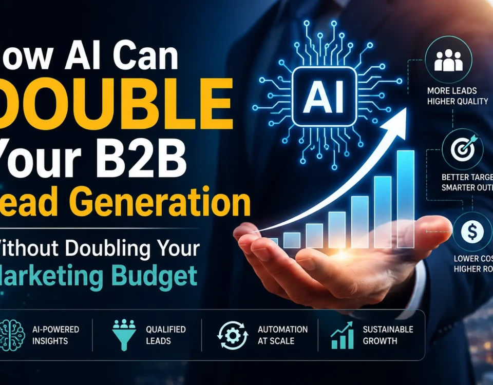 How AI Can Double Your B2B Lead Generation Without Doubling Your Marketing Budget