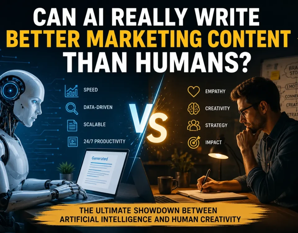 Can AI Really Write Better Marketing Content Than Humans?