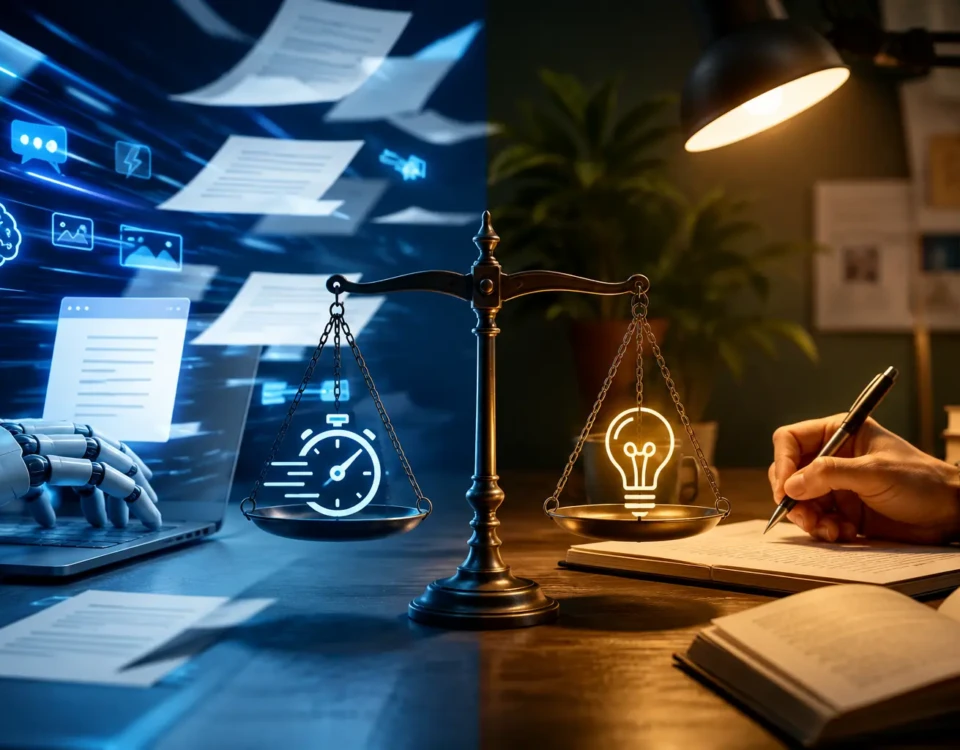 AI Content Creation: Faster Doesn’t Always Mean Better