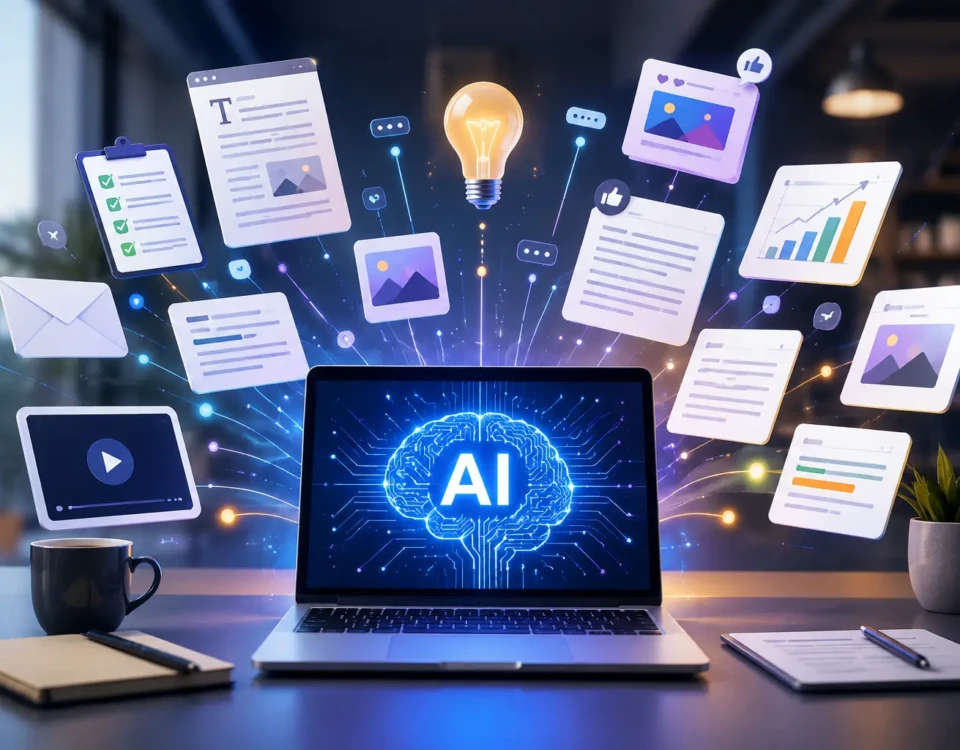 How AI Can Produce One Month of Marketing Content in One Day