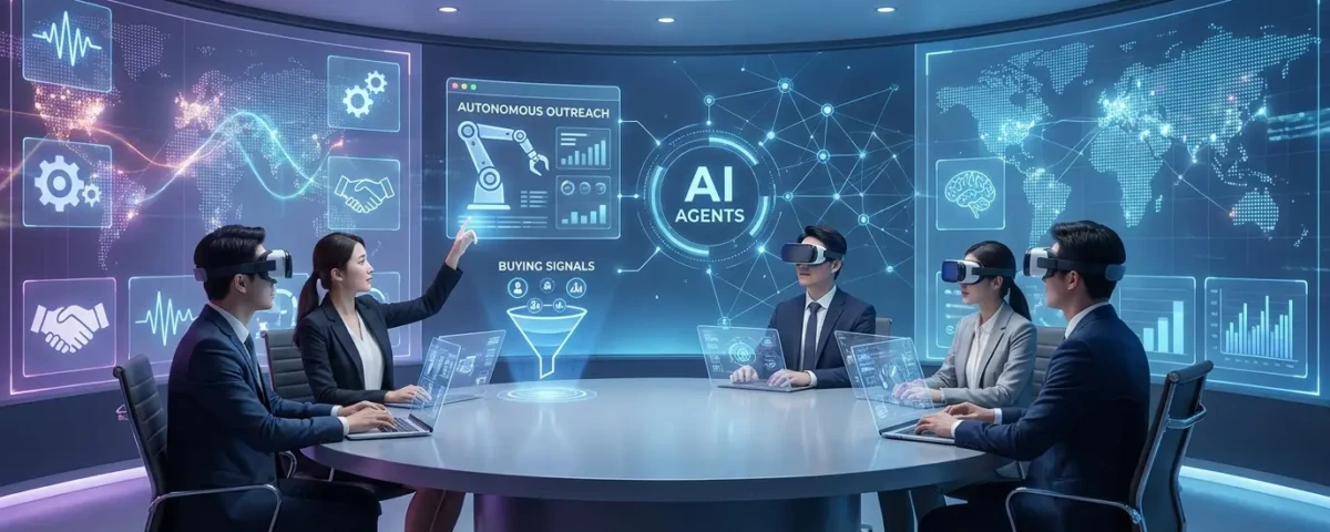 The Future of B2B Prospecting: AI Agents, Buying Signals and Autonomous Outreach The Future of B2B Prospecting: AI Agents, Buying Signals and Autonomous Outreach