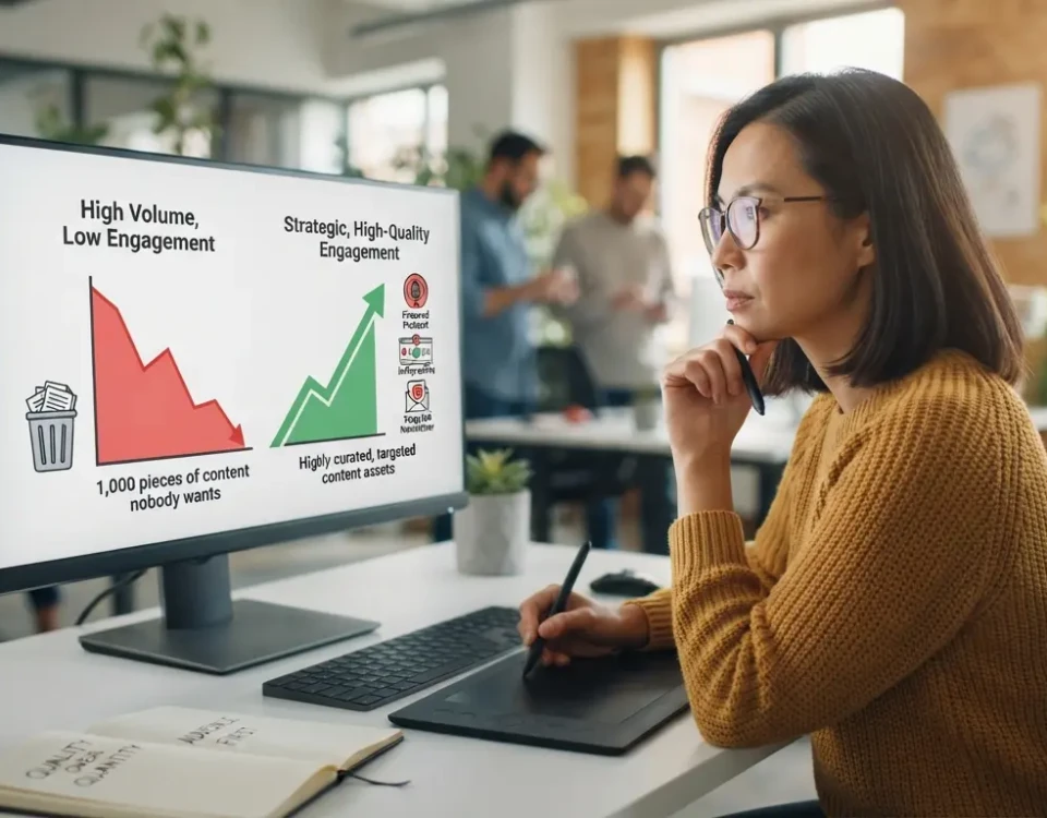 AI Content at Scale: How to Avoid Creating 1,000 Pieces of Content Nobody Wants