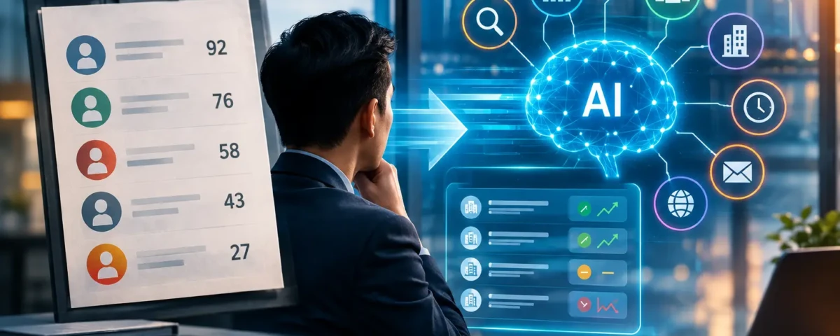 Why B2B Lead Scoring Is Becoming Obsolete in the Age of Real-Time AI Signals Why B2B Lead Scoring Is Becoming Obsolete in the Age of Real-Time AI Signals