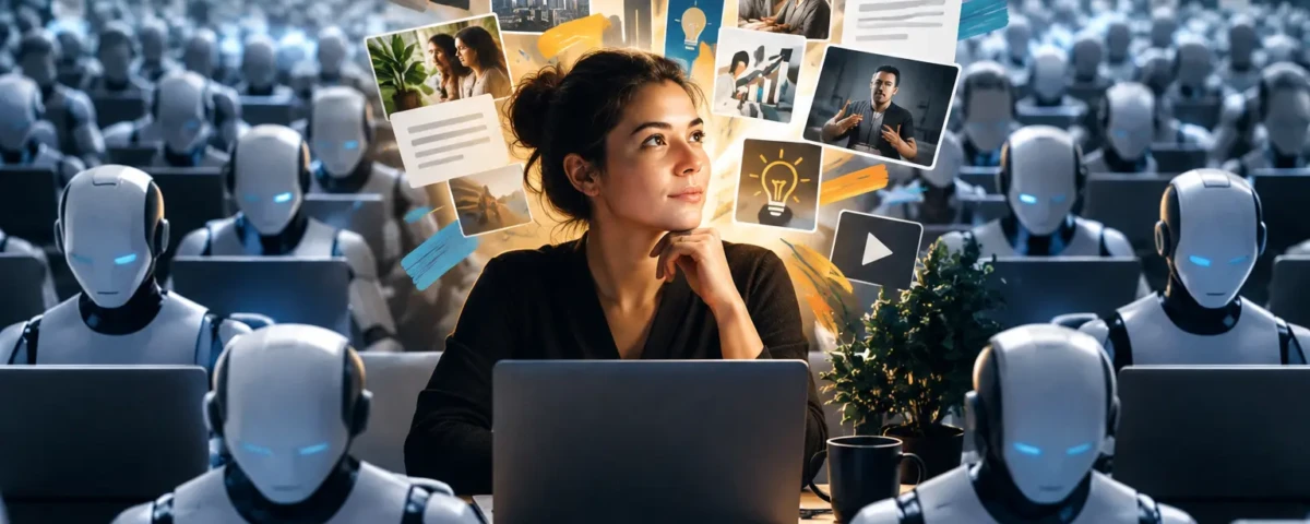 The AI Content Saturation Problem: How Brands Can Stand Out When Everyone Uses AI The AI Content Saturation Problem: How Brands Can Stand Out When Everyone Uses AI