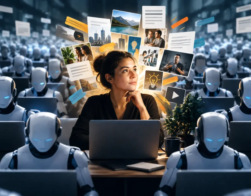 The AI Content Saturation Problem: How Brands Can Stand Out When Everyone Uses AI