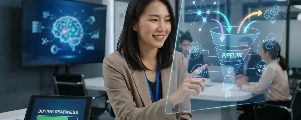 AI B2B Lead Generation: How to Build a Pipeline Around Buying Readiness AI B2B Lead Generation: How to Build a Pipeline Around Buying Readiness