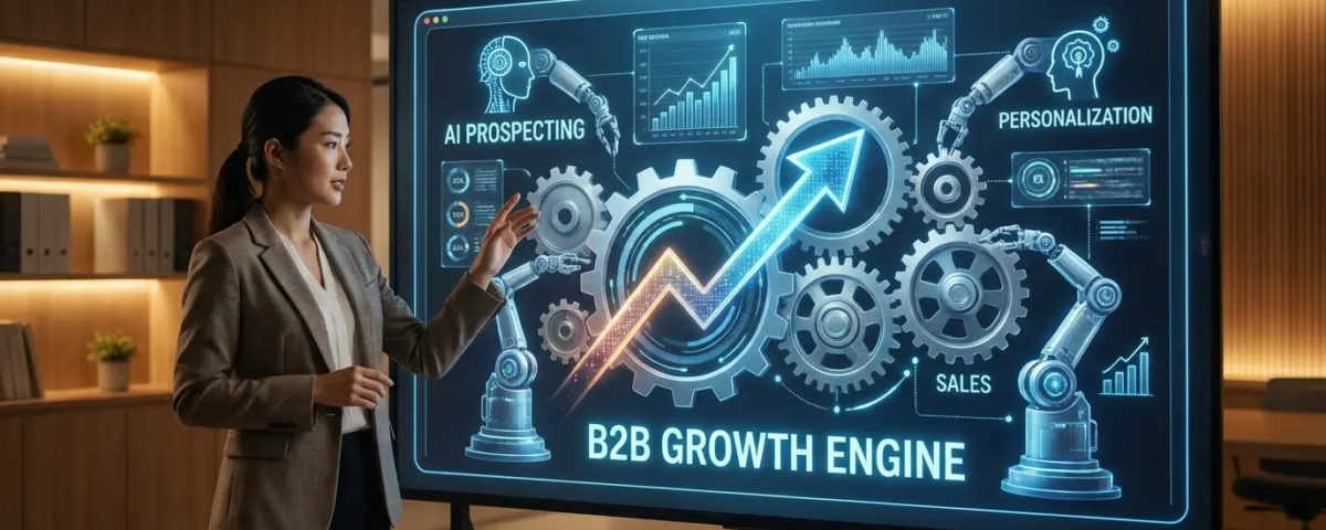 The New B2B Growth Engine: Connecting AI Prospecting, Personalization and Sales