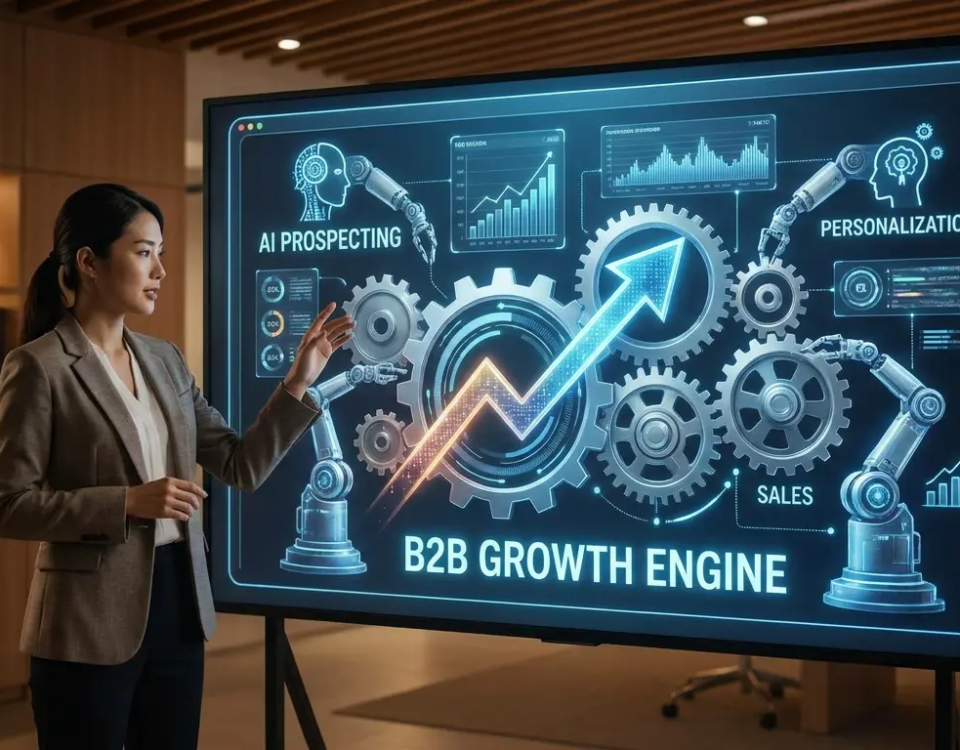 The New B2B Growth Engine: Connecting AI Prospecting, Personalization and Sales