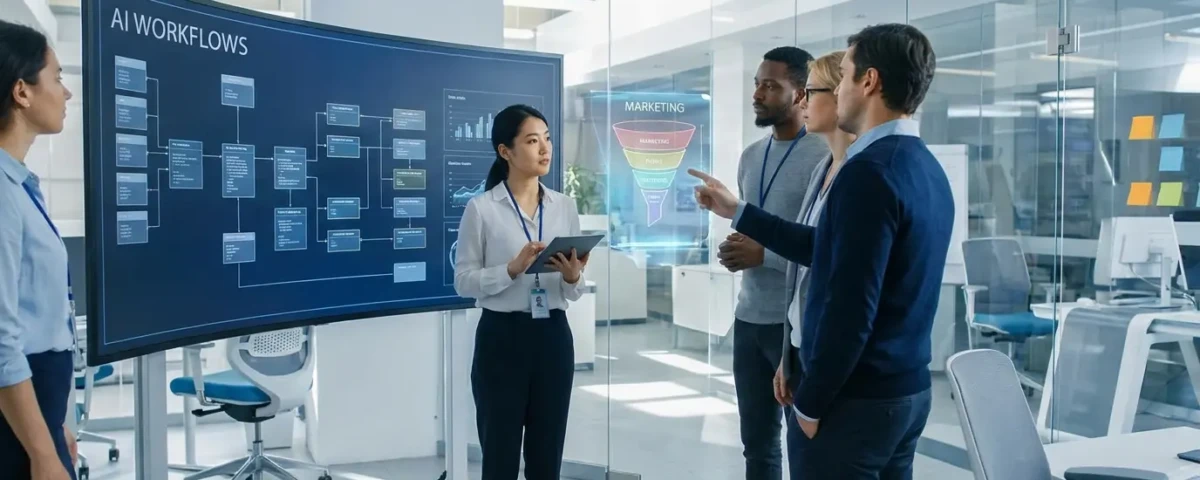 Why the Next Generation of Marketing Teams Will Be Built Around AI Workflows Why the Next Generation of Marketing Teams Will Be Built Around AI Workflows