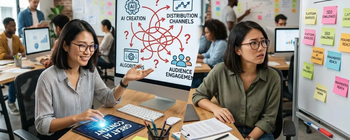 The Content Distribution Problem: Why Creating Great AI Content Is Only Half the Work