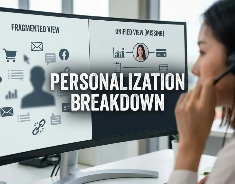 Why Marketing Personalization Breaks Down Without a Unified Customer View